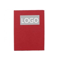 Kraft cover  mini sticky notes pad /Memo pads / Removable bookmark /customized logo /MOQ 50 pcs