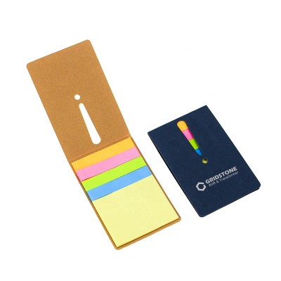 mini sticky notes pad /Memo pads with / Removable bookmark /customized logo /MOQ 50 pcs