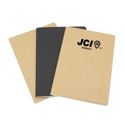 A5 Kraft paper  cover / MOQ 10 pcs/ business gift/ wholesale customized logo notebook